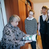 Поздравление ветеранов 2016